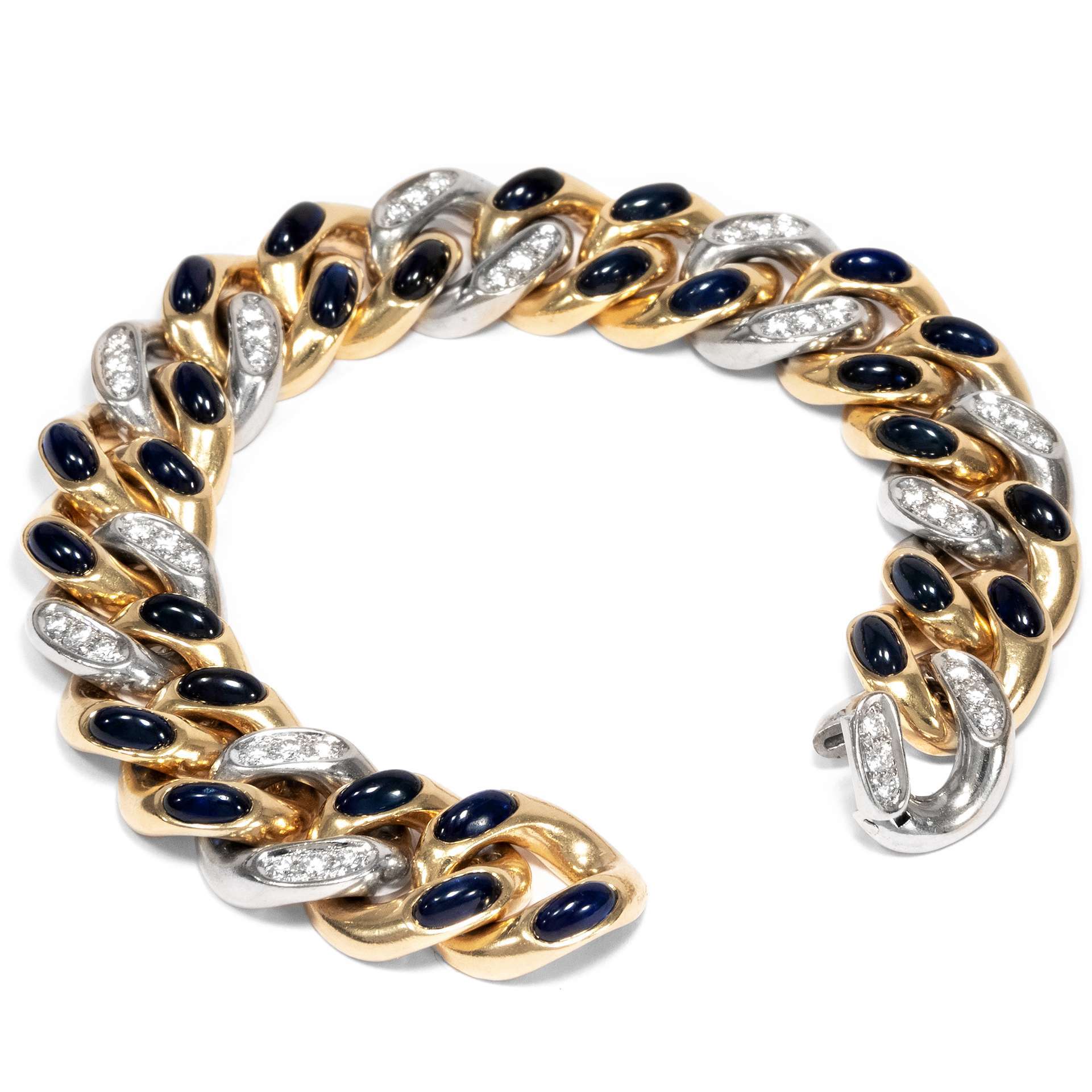 602624-hofer-antikschmuck-Wunderbares-Tango-Armband-von-Pomellato-mit-Saphiren-und-Brillanten-entstanden-1981-Pr-t-a-Porter_2