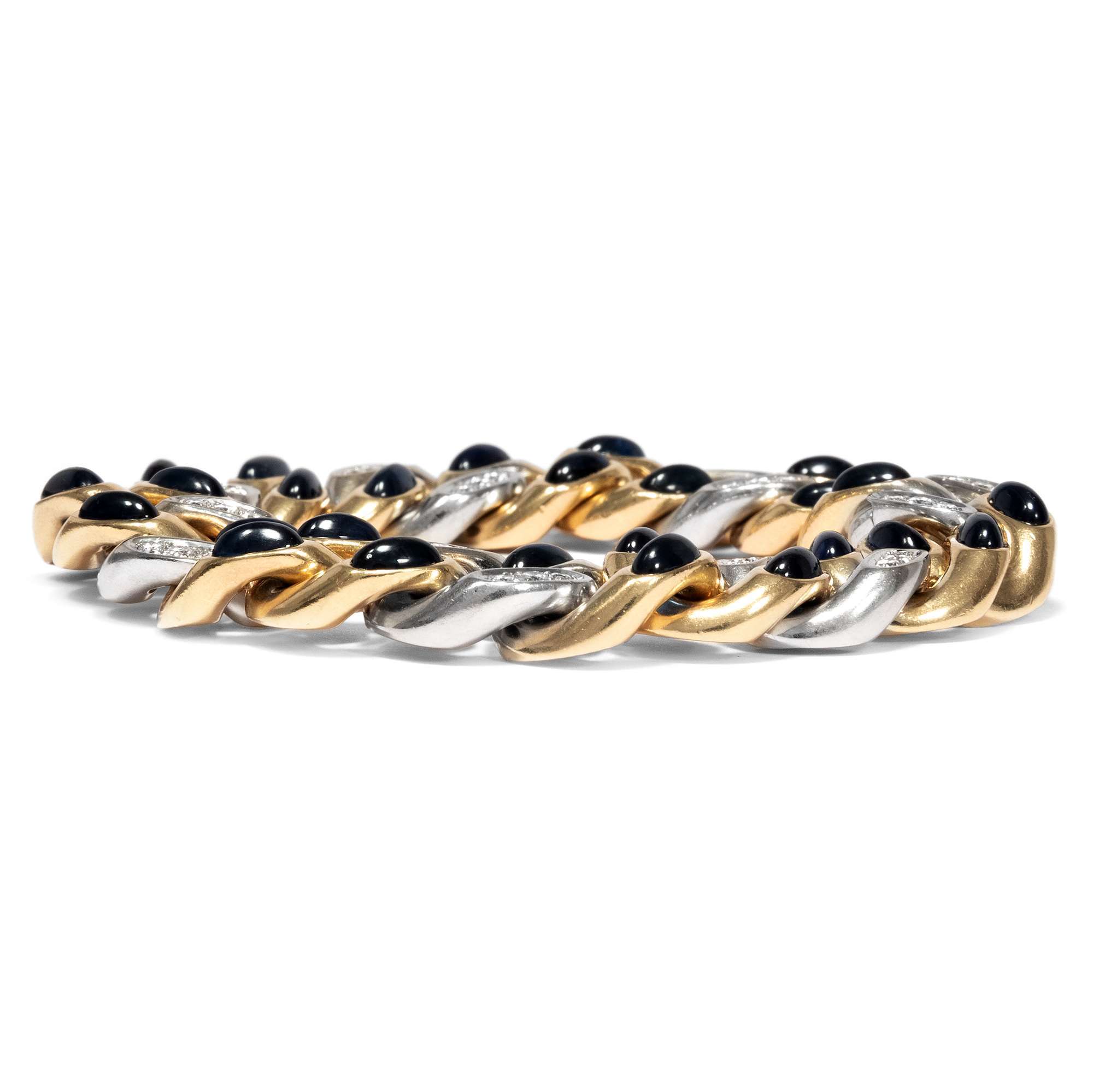 602624-hofer-antikschmuck-Wunderbares-Tango-Armband-von-Pomellato-mit-Saphiren-und-Brillanten-entstanden-1981-Pr-t-a-Porter_3