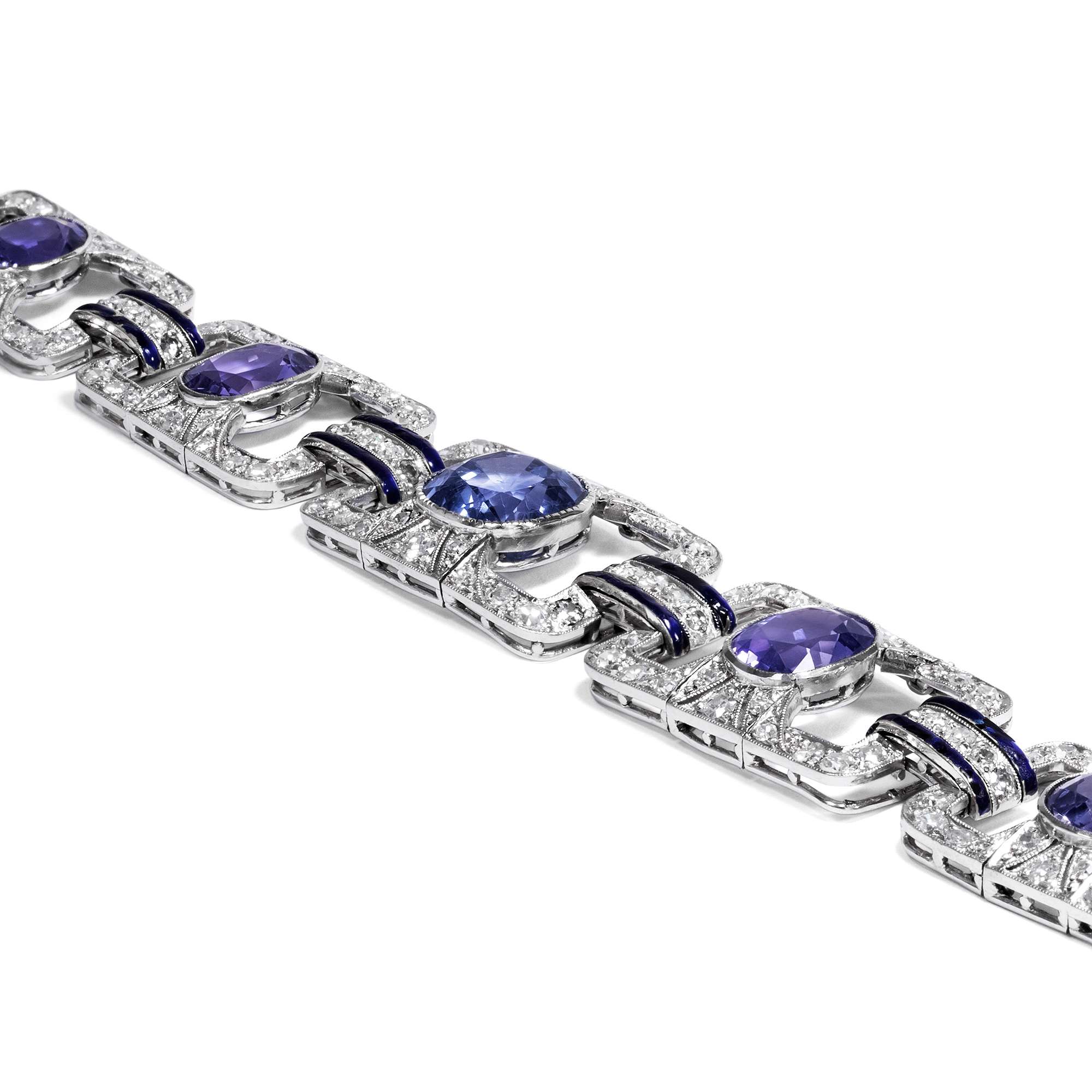 617960-hofer-antikschmuck-Kostbares-Armband-des-Art-Deco-mit-unbehandelten-Saphiren-und-Diamanten-in-Platin-um-1930-Himmlische-Toene_3