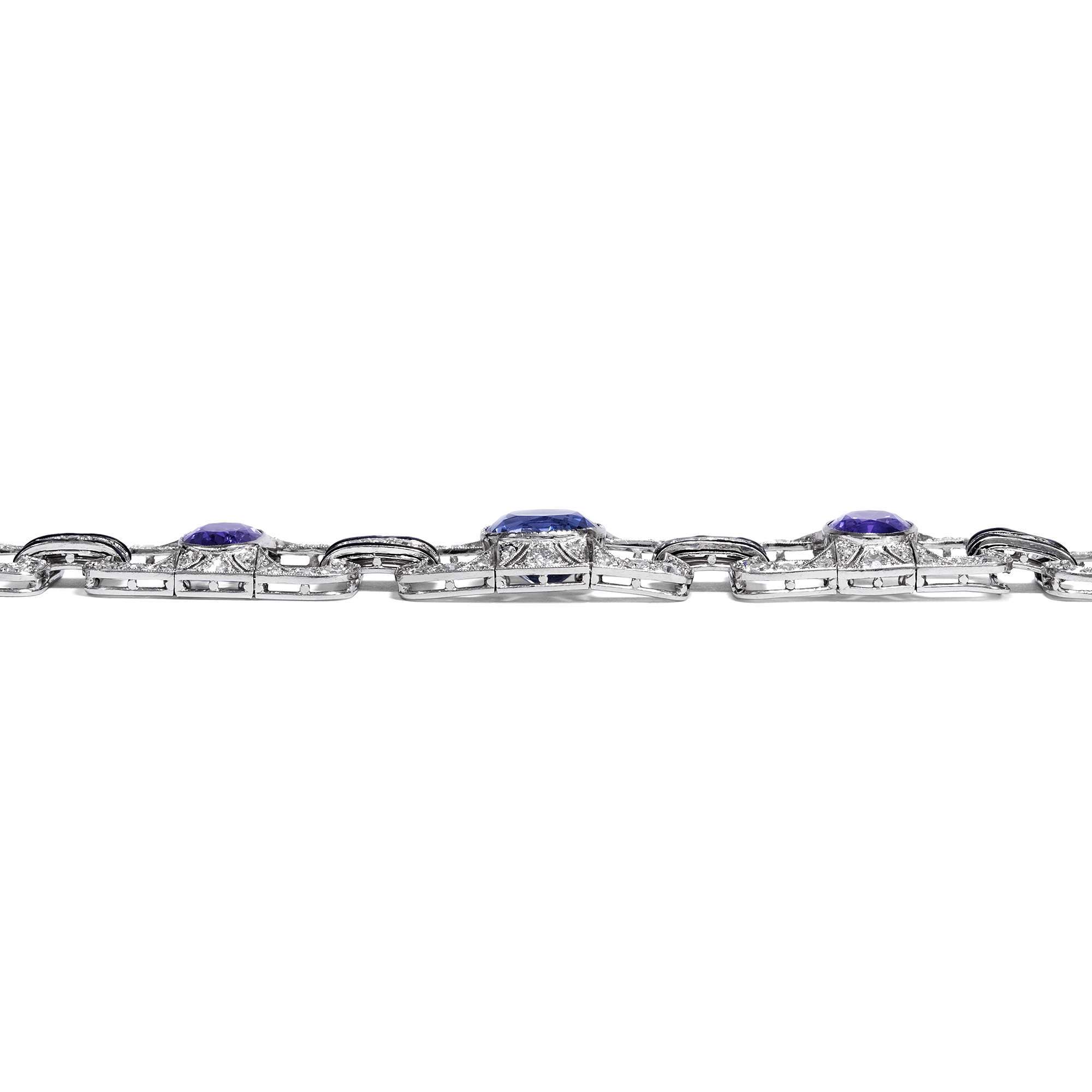 617960-hofer-antikschmuck-Kostbares-Armband-des-Art-Deco-mit-unbehandelten-Saphiren-und-Diamanten-in-Platin-um-1930-Himmlische-Toene_4