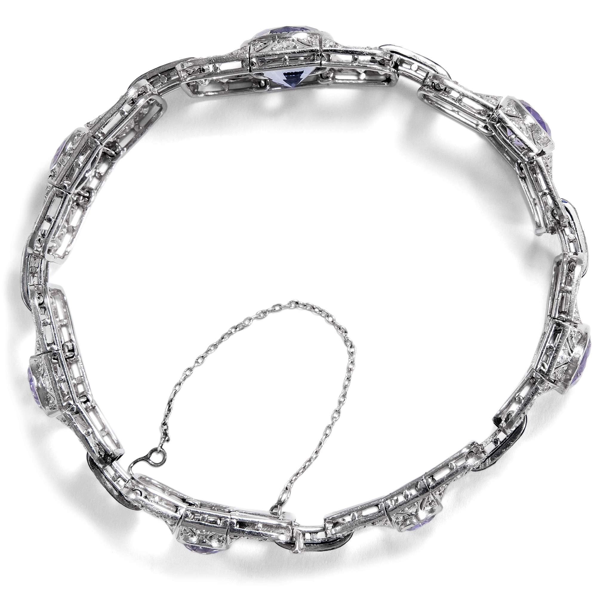 617960-hofer-antikschmuck-Kostbares-Armband-des-Art-Deco-mit-unbehandelten-Saphiren-und-Diamanten-in-Platin-um-1930-Himmlische-Toene_5