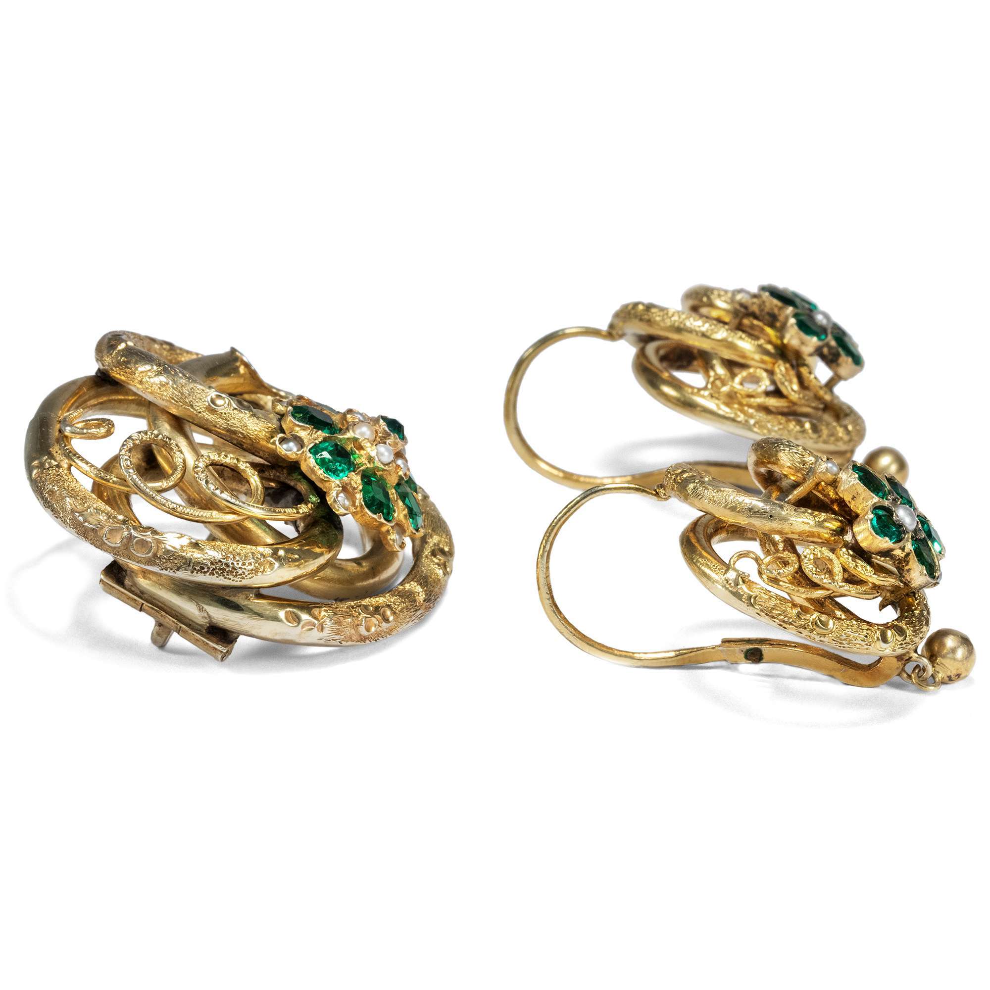 618268-hofer-antikschmuck-Seltene-Demi-Parure-des-Biedermeier-Deutschland-um-1850-Back-to-Nature_4