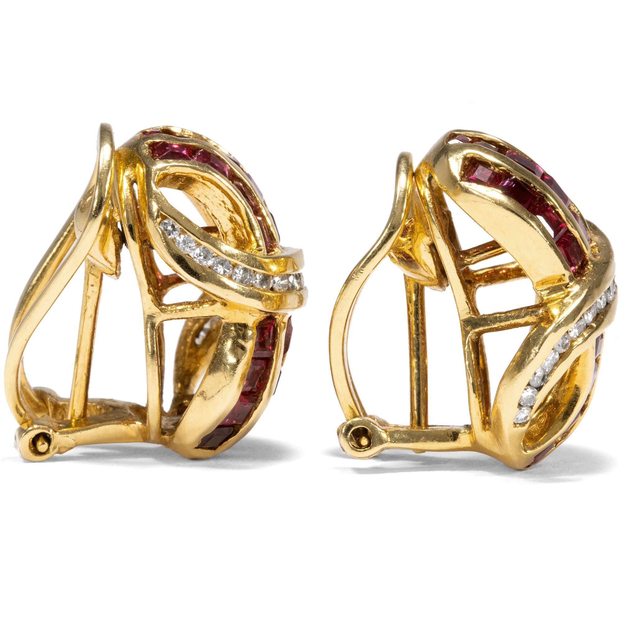 618395-hofer-antikschmuck-Vintage-Ohrringe-mit-Rubinen-und-Diamanten-in-Gold-um-1985-Farbe-der-Liebe_2