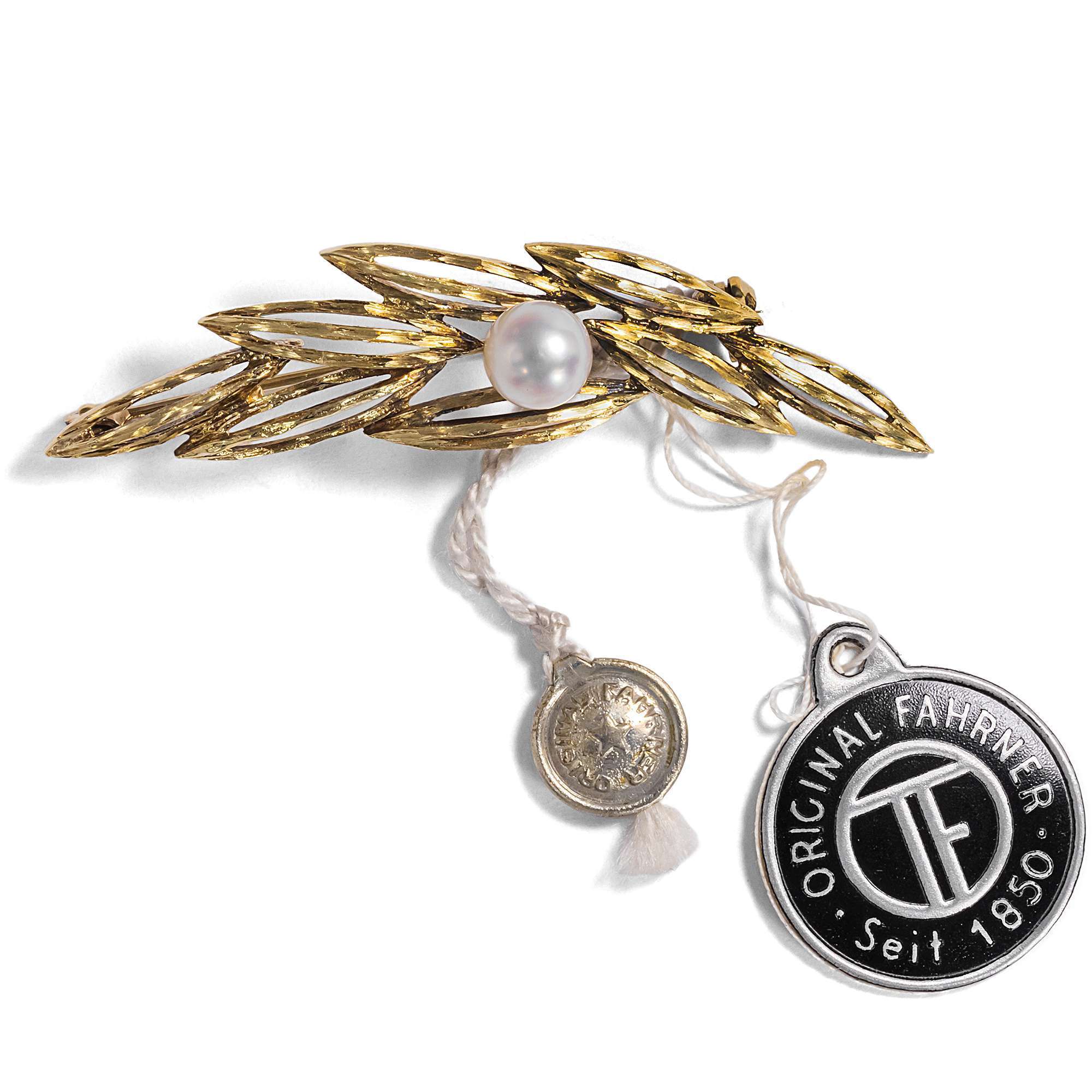 618613-hofer-antikschmuck-Abstrakte-vintage-Brosche-von-Theodor-Fahrner-um-1960-Perlige-Seerose_1