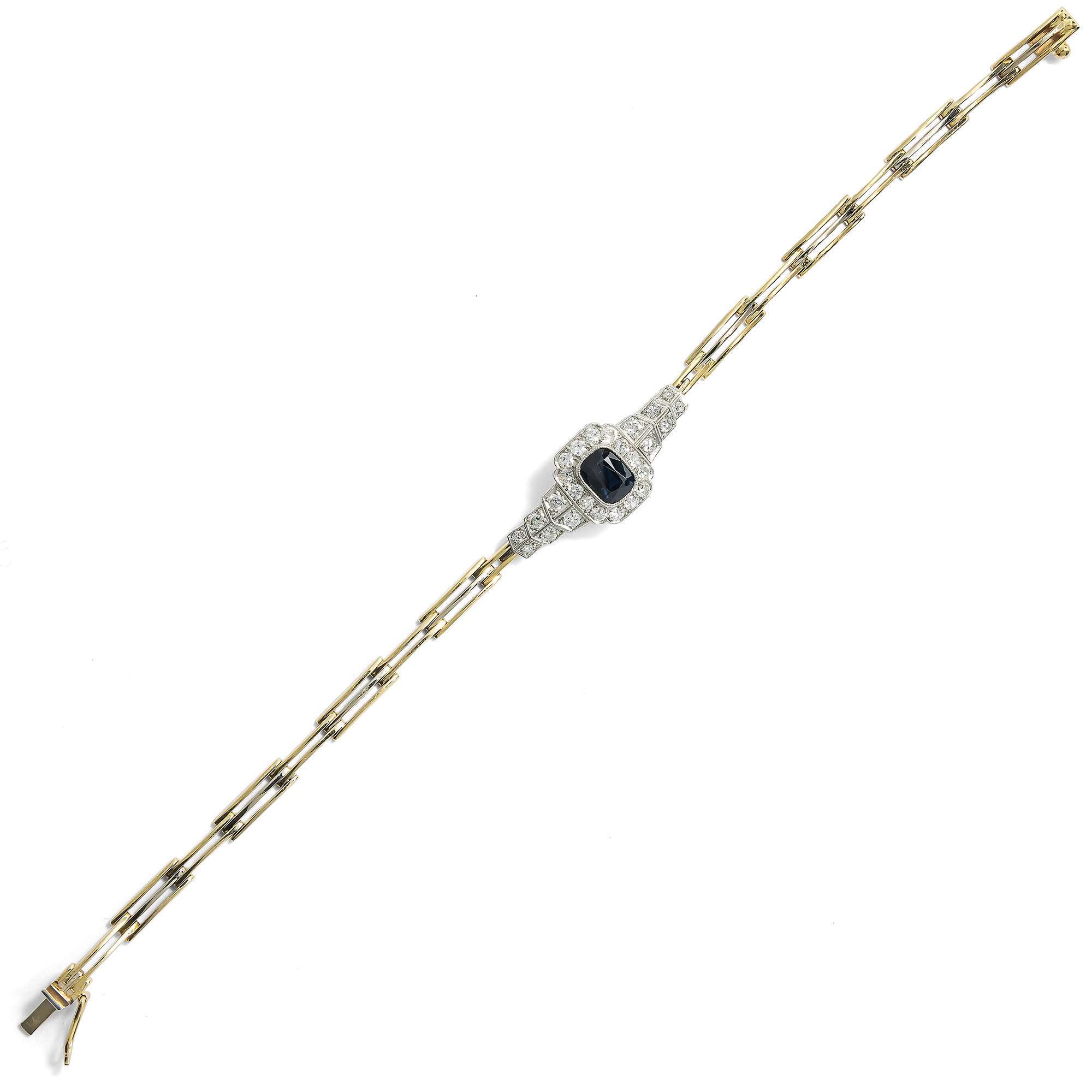620093-hofer-antikschmuck-Elegantes-Saphir-und-Diamantarmband-in-Gold-und-Paltin-Art-Deco-um-1925-und-spaeter-Glanz-der-Moderne_4