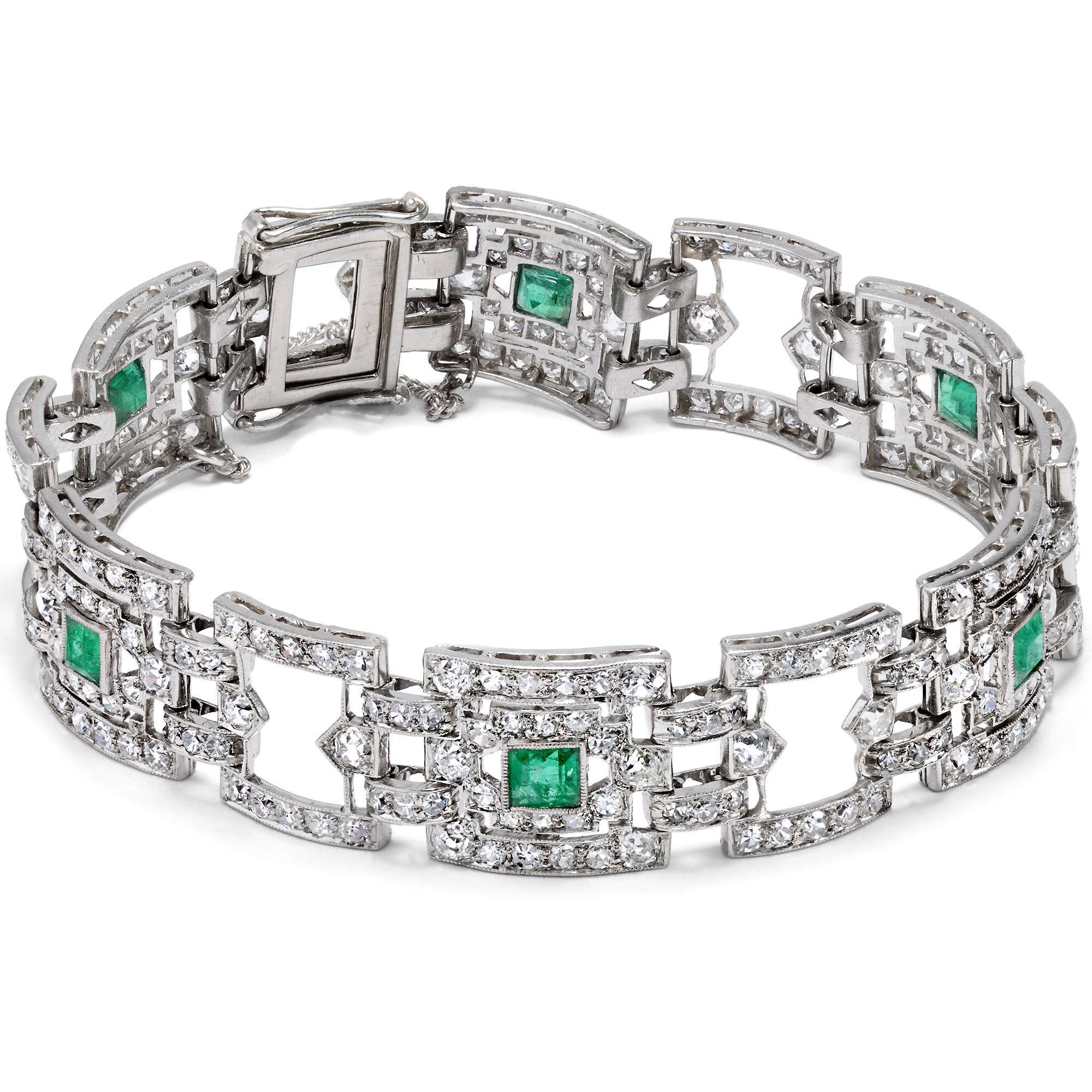 623569-hofer-antikschmuck-Kostbares-Armband-des-Art-Deco-mit-Smaragden-und-7-20-ct-Diamanten-um-1925-Im-Lichterglanz-der-Grossstadt