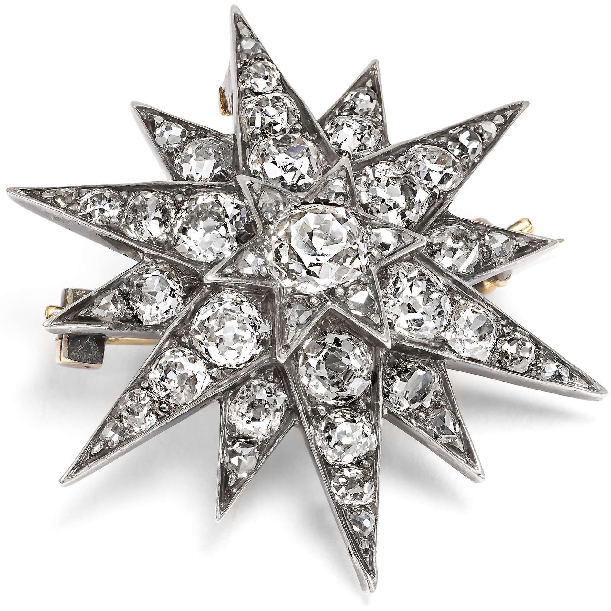 625368-hofer-antikschmuck-Fabelhafte-Stern-Brosche-aus-Silber-Gold-und-Diamanten-um-1880-Sternenklar_2