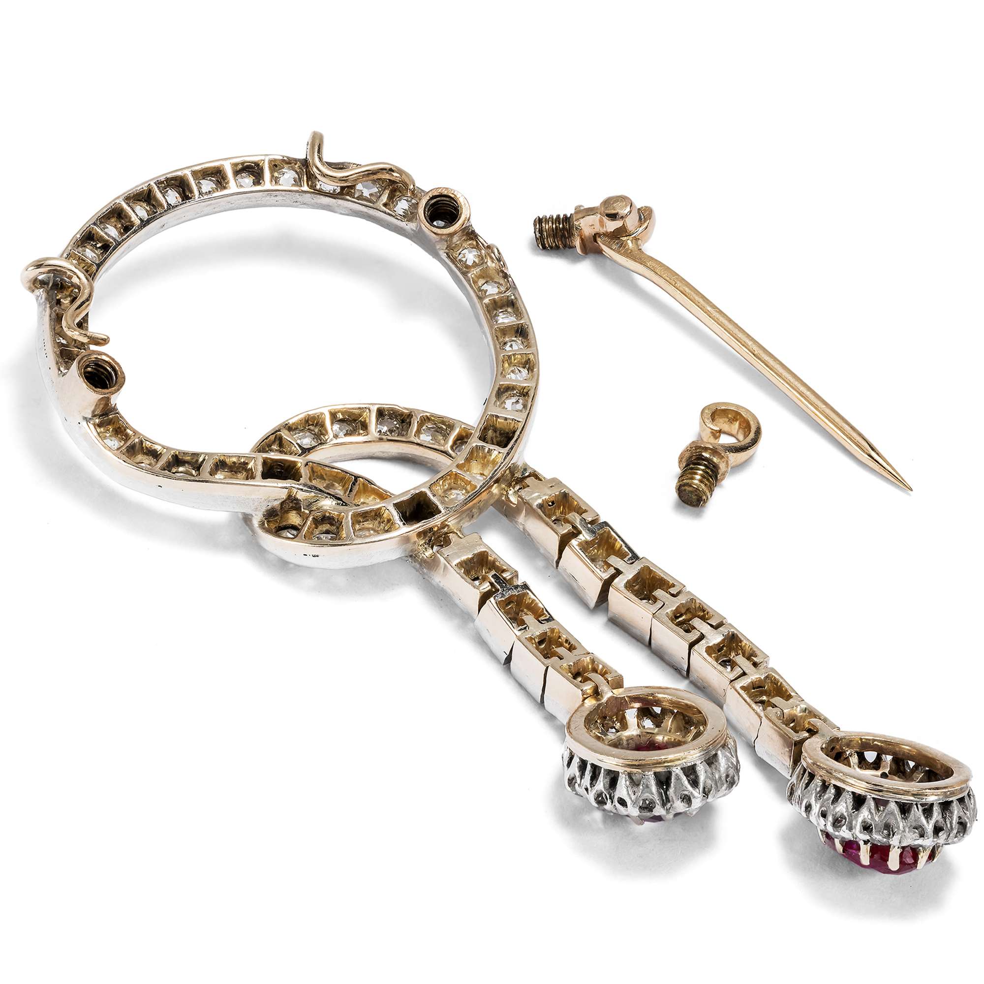 625522-hofer-antikschmuck-Kostbare-Anhaenger-Brosche-mit-Diamanten-und-Rubinen-aus-Burma-um-1910-Seid-umschlungen-_4