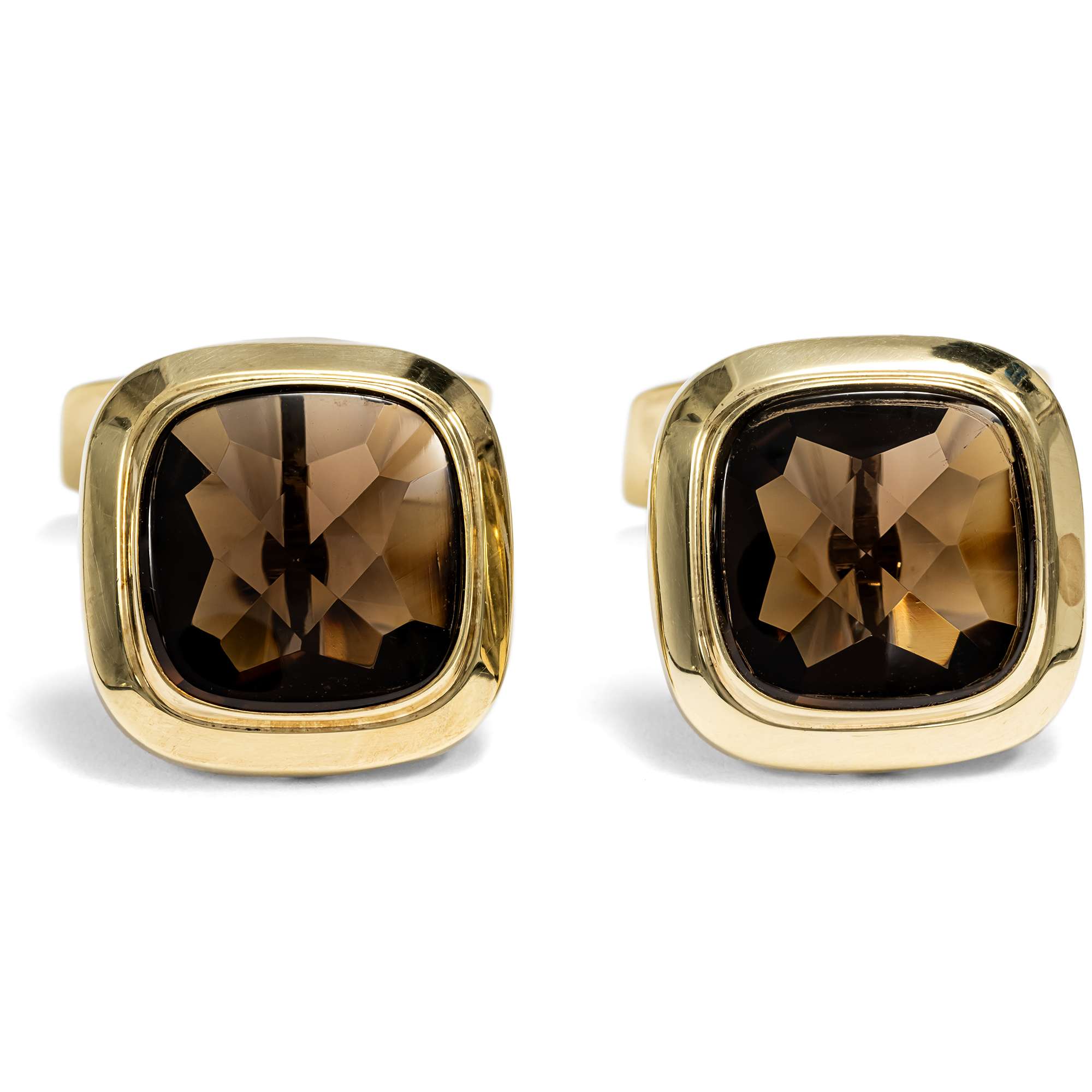 626165-hofer-antikschmuck-Vintage-Manschettenknoepfe-aus-Gold-und-Rauchquarz-Pforzheim-1950er-Jahre-Rauchsignale_1