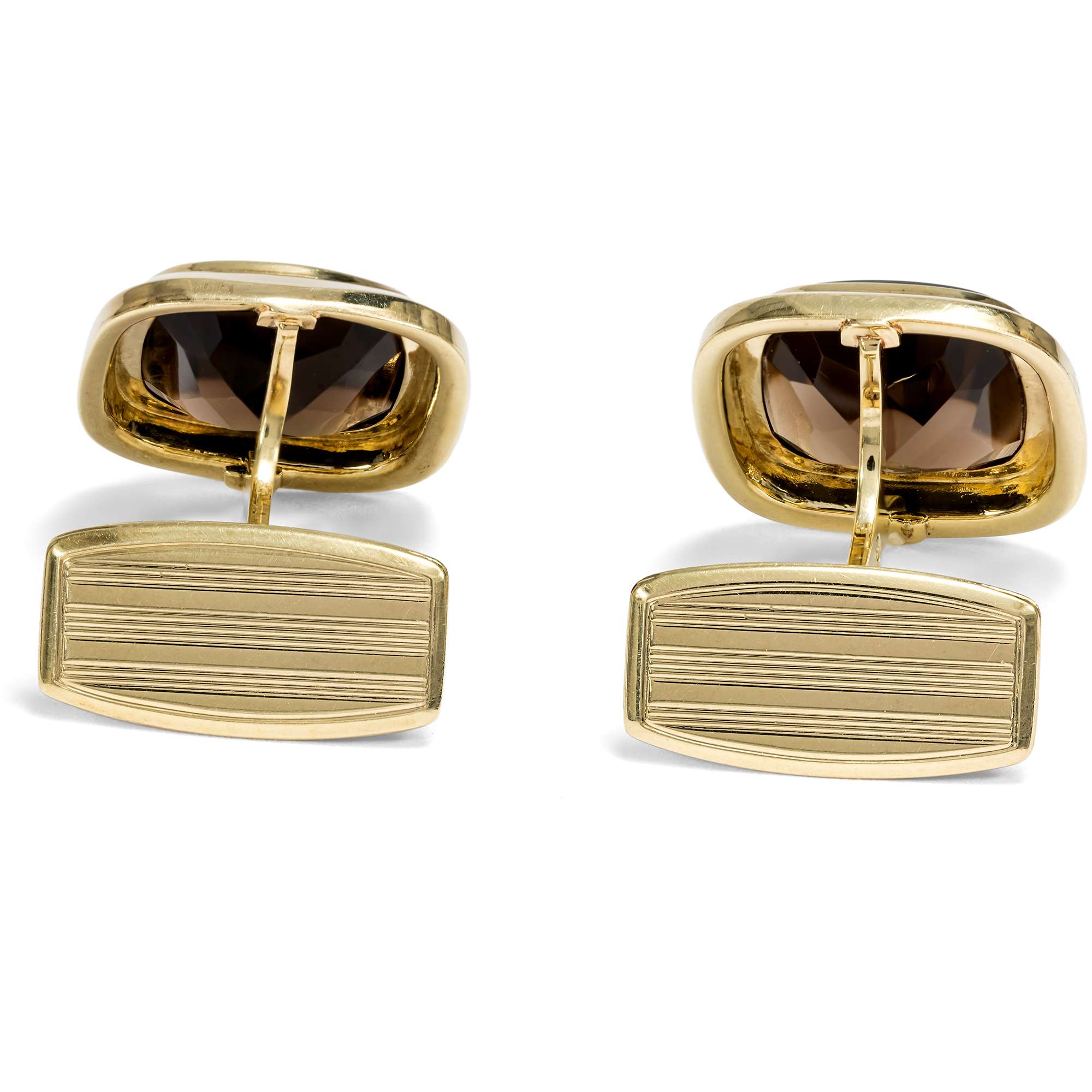 626165-hofer-antikschmuck-Vintage-Manschettenknoepfe-aus-Gold-und-Rauchquarz-Pforzheim-1950er-Jahre-Rauchsignale_3