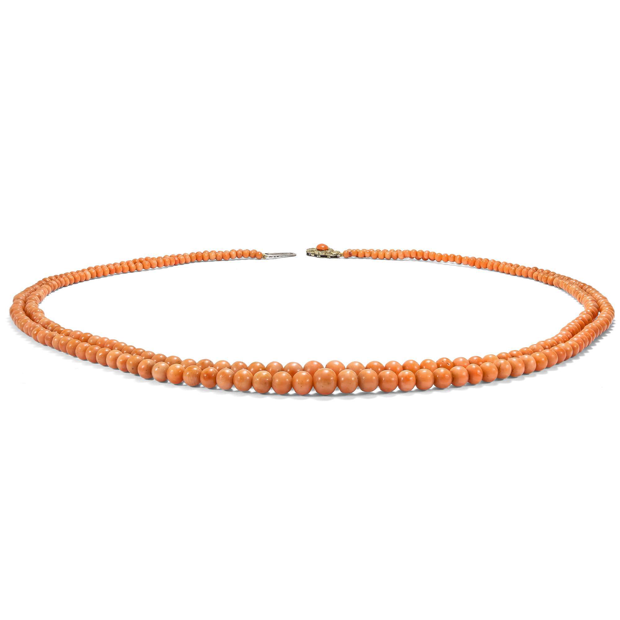 626200-hofer-antikschmuck-Langes-zweireihiges-Korallencollier-aus-sog-Sciacca-Koralle-aus-dem-Mittelmeer-Italien-um-1900-Ferdinandea-_1