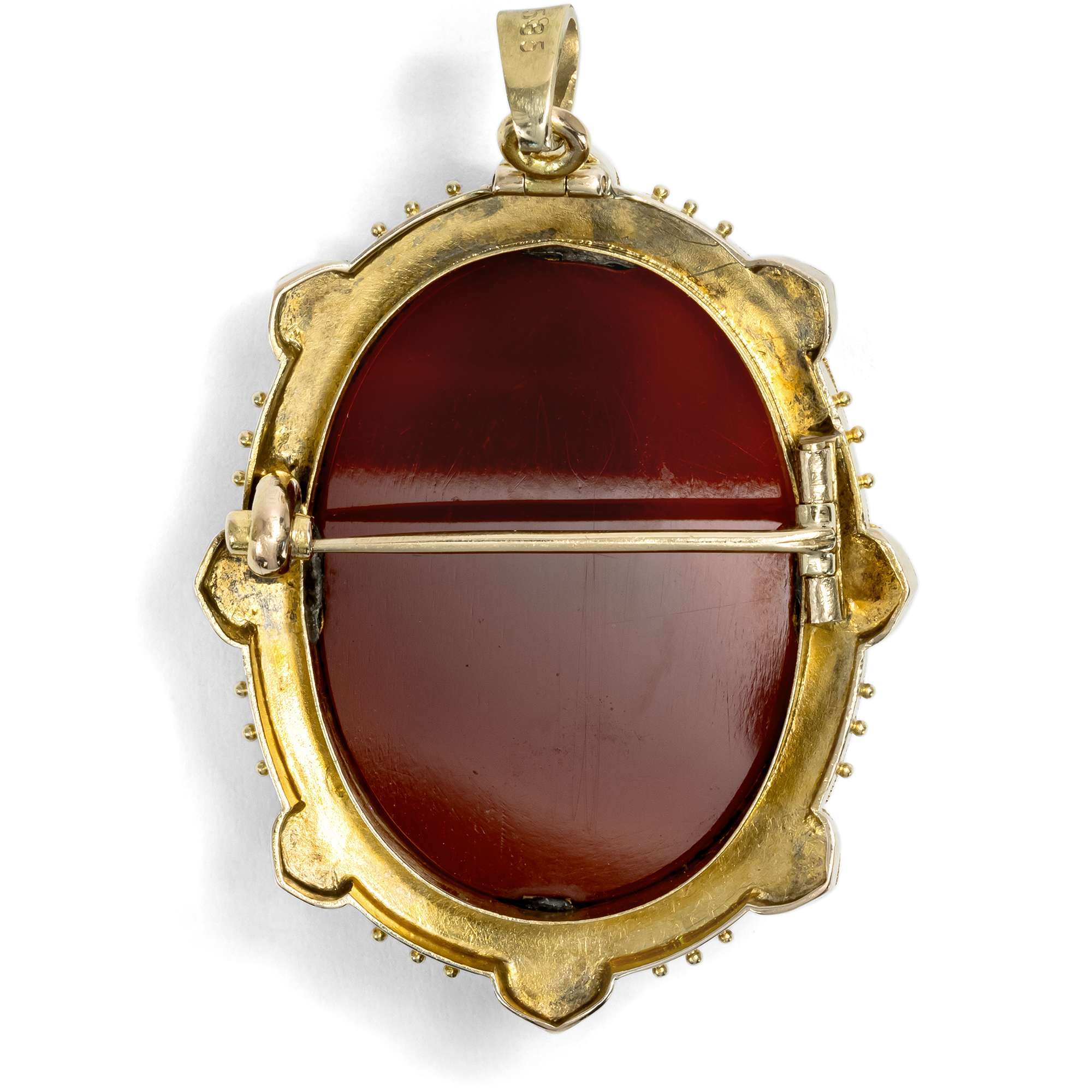 626497-hofer-antikschmuck-Antike-Anhaenger-Brosche-mit-Achatkamee-der-Minerva-in-Gold-um-1880-Fuer-weise-Momente_2