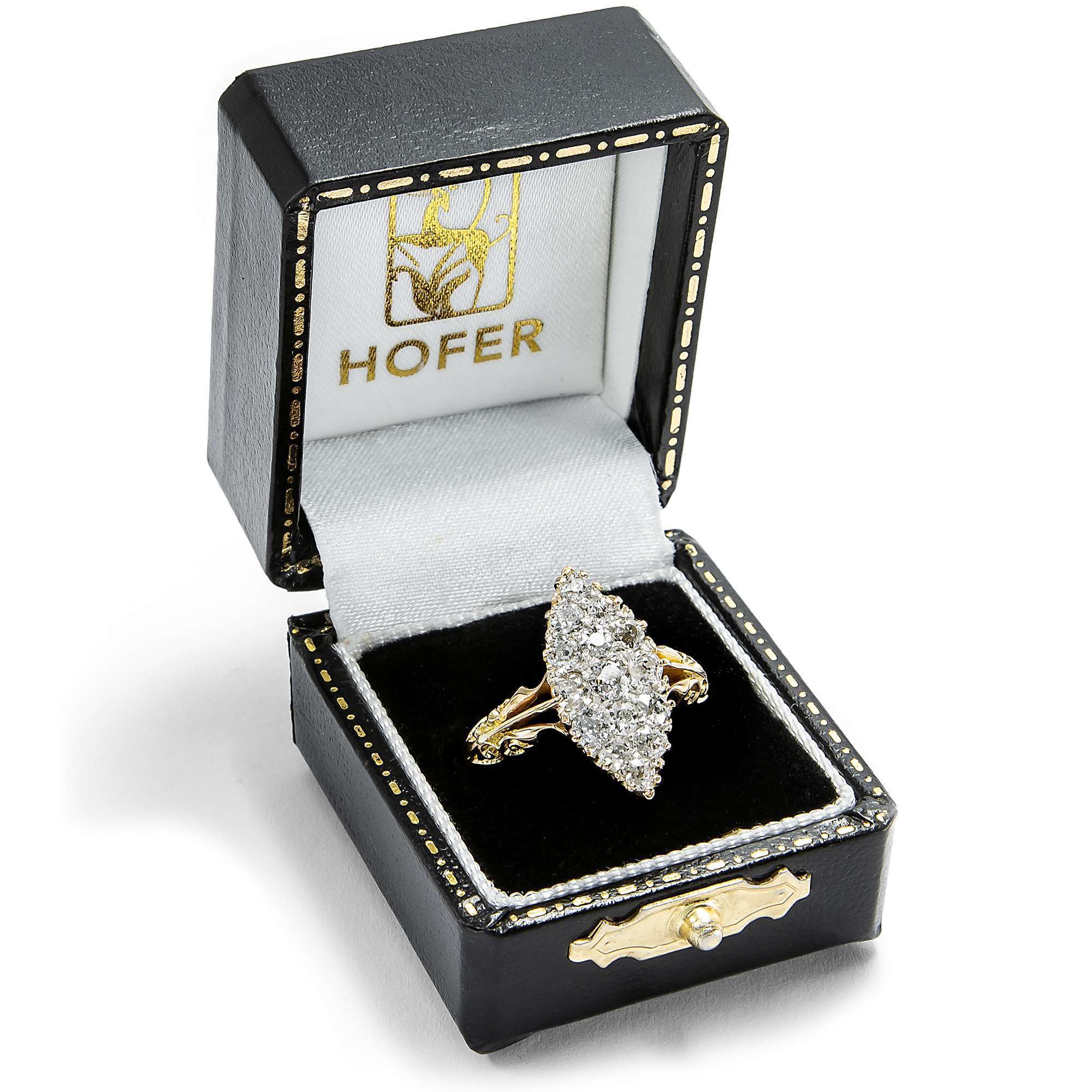 626587-hofer-antikschmuck-Viktorianischer-Schiffchenring-mit-Diamanten-im-Altschliff-England-um-1900-Karat-mit-Charakter_6